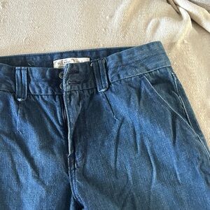 Old Navy Dark Blue Denim wide leg trouser jeans